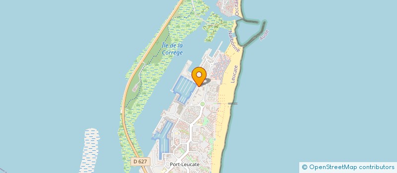 localisation de l'entreprise MARINE FLOOR EUROPE  LEUCATE