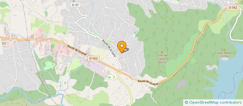 localisation de l'entreprise MARINE INVESTISSEMENT  MONTAUROUX