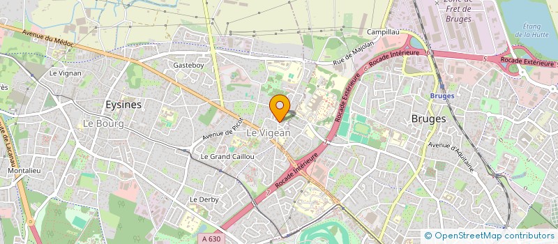 localisation de l'entreprise MARINE JAILLET  EYSINES