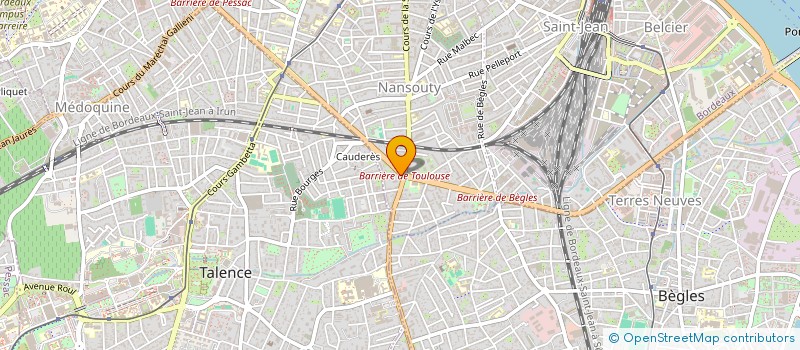 localisation de l'entreprise MARINE LONDERO HOLDING  BORDEAUX