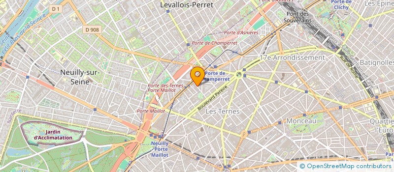 localisation de l'entreprise MARINE RECEPTION  PARIS