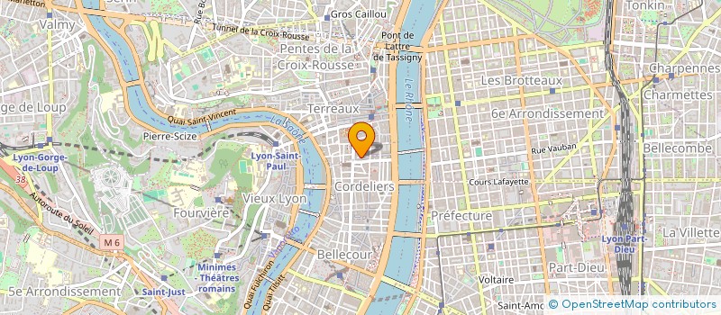localisation de l'entreprise MARINE SARL à LYON