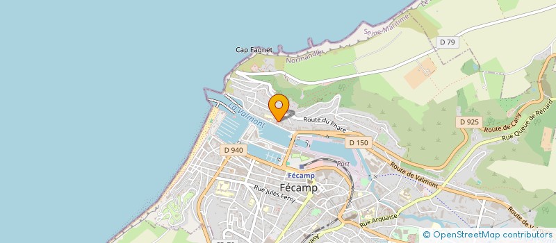 localisation de l'entreprise MARINE SERVICES à FECAMP