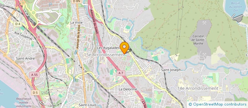 localisation de l'entreprise MARINE SERVICES MAINTENANCE à MARSEILLE