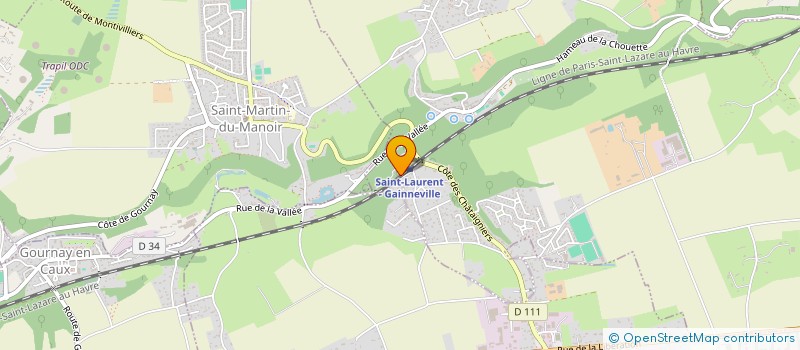 localisation de l'entreprise MARINE SYSTEMS SA  GONFREVILLE L ORCHER