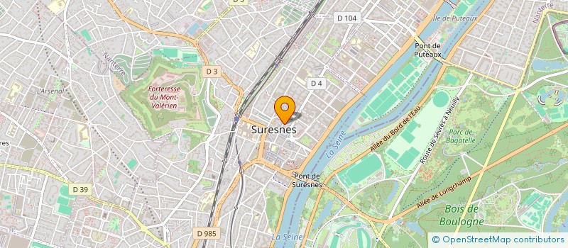 localisation de l'entreprise MARINE TRADE & SERVICE  SURESNES