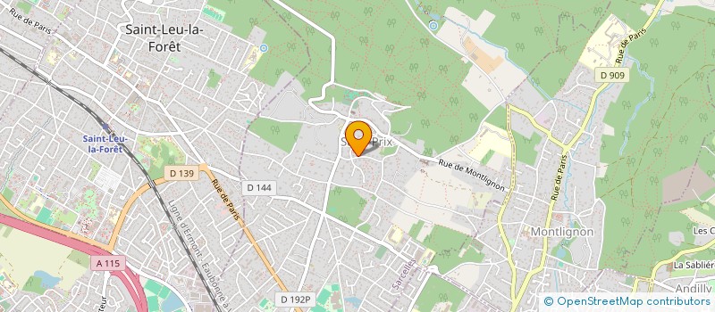 localisation de l'entreprise MARINE UNION  SAINT-PRIX