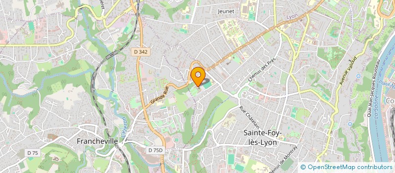 localisation de l'entreprise MARINE WALLOIS CONSEIL à SAINTE-FOY-LES-LYON