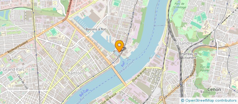 localisation de l'entreprise MARINE33 à BORDEAUX