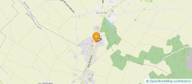 localisation de l'entreprise MARINEA à SAINT-PERE-SUR-LOIRE