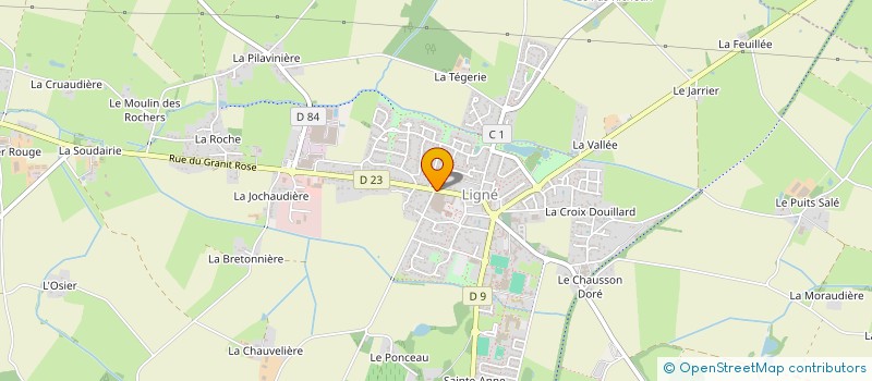 localisation de l'entreprise MARINEDIS à LIGNE