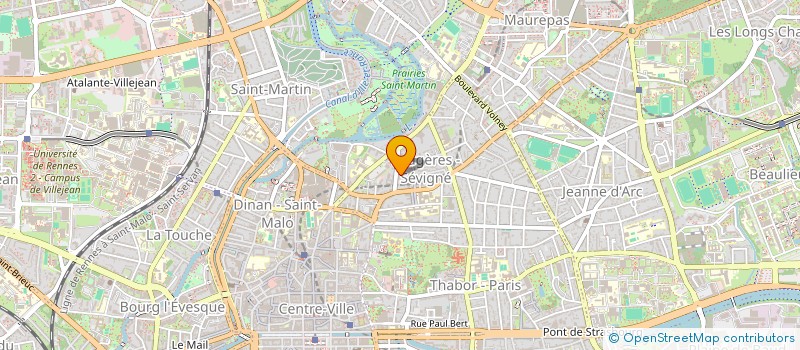 localisation de l'entreprise MARINELLA  RENNES