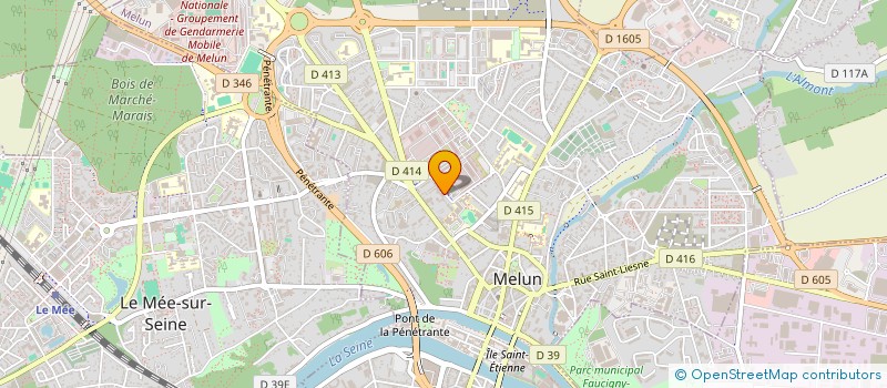 localisation de l'entreprise MARINELLI SERVICE à MELUN