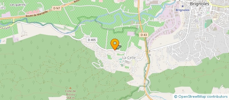 localisation de l'entreprise MARINENKO  LA CELLE