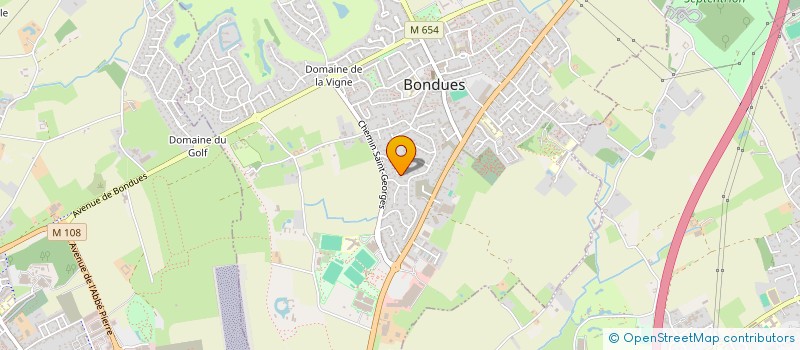 localisation de l'entreprise MARINETAN  BONDUES