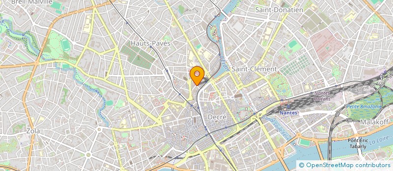 localisation de l'entreprise MARINEXPLORE à NANTES