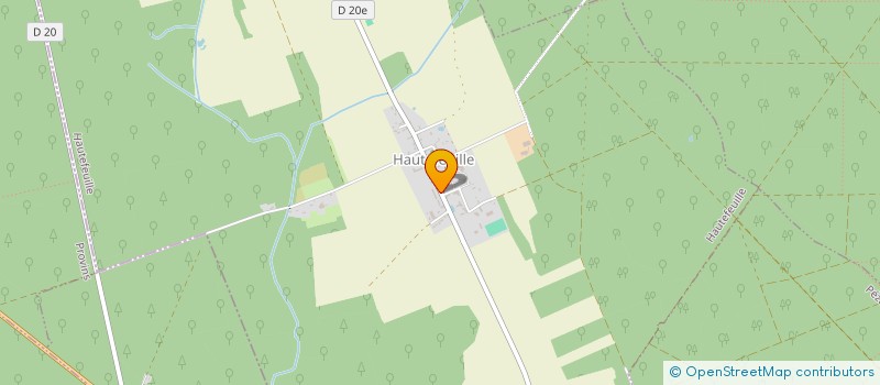 localisation de l'entreprise MARINGA  HAUTEFEUILLE