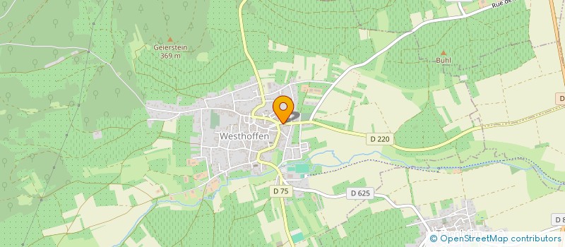 localisation de l'entreprise MARINGER  WESTHOFFEN