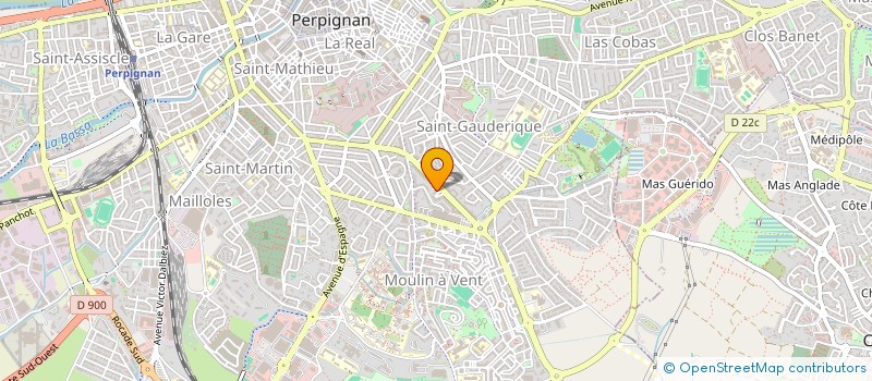 localisation de l'entreprise MARINGO  PERPIGNAN