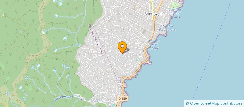 localisation de l'entreprise MARINHEIRO DA CRUZ à FREJUS