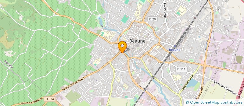 localisation de l'entreprise MARINHO AUTO à BEAUNE