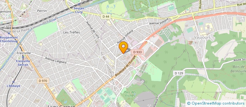 localisation de l'entreprise MARINI à LIVRY-GARGAN