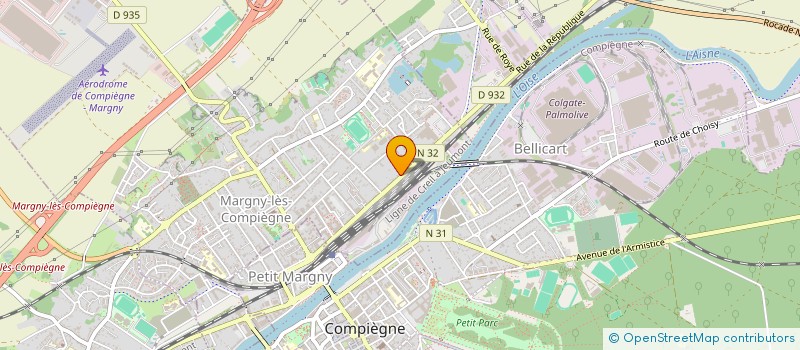 localisation de l'entreprise MARINI  MARGNY-LES-COMPIEGNE