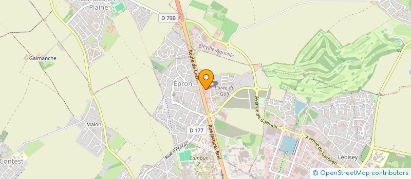 localisation de l'entreprise MARINI LUMIERE  EPRON