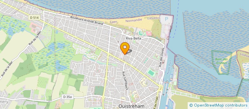 localisation de l'entreprise MARINIER AND CO  OUISTREHAM