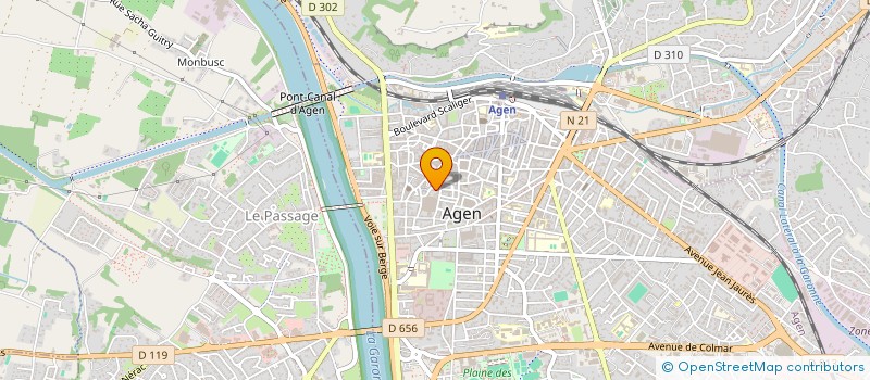 localisation de l'entreprise MARINIESSE MARCHON  AGEN