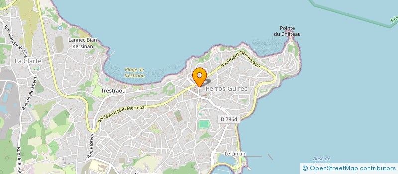 localisation de l'entreprise MARINIMMO à PERROS-GUIREC