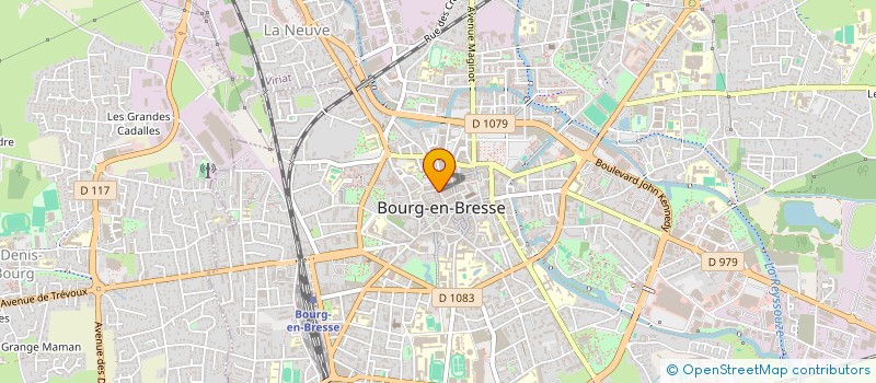 localisation de l'entreprise MARINNE à BOURG-EN-BRESSE