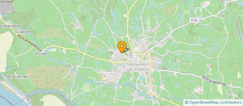 localisation de l'entreprise MARINO  CHATEAUNEUF-DU-PAPE