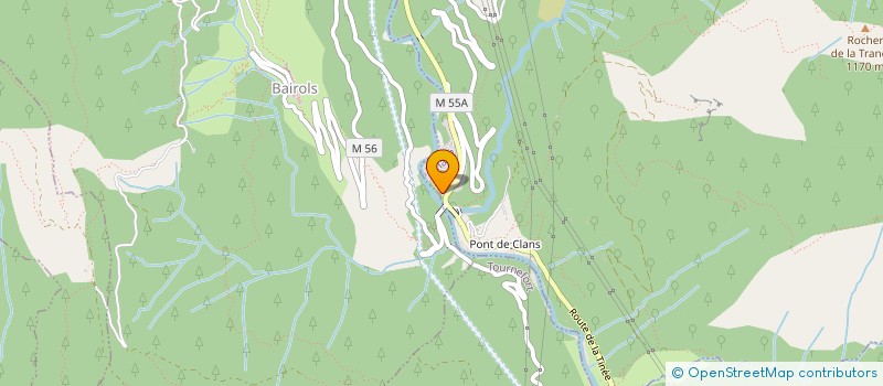 localisation de l'entreprise MARINO  CLANS