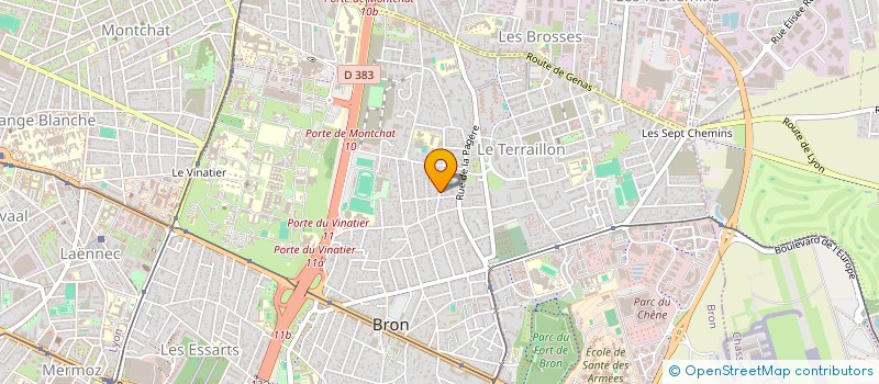 localisation de l'entreprise MARINO DIGITAL  BRON