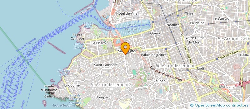 localisation de l'entreprise MARINO - LES FILLES à MARSEILLE