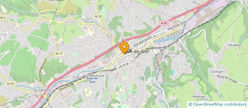 localisation de l'entreprise MARINO MILIANO à RIVE-DE-GIER