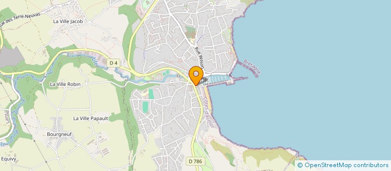 localisation de l'entreprise MARINOCEAN  BINIC-ETABLES-SUR-MER