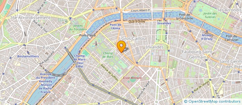 localisation de l'entreprise MARINONI  PARIS