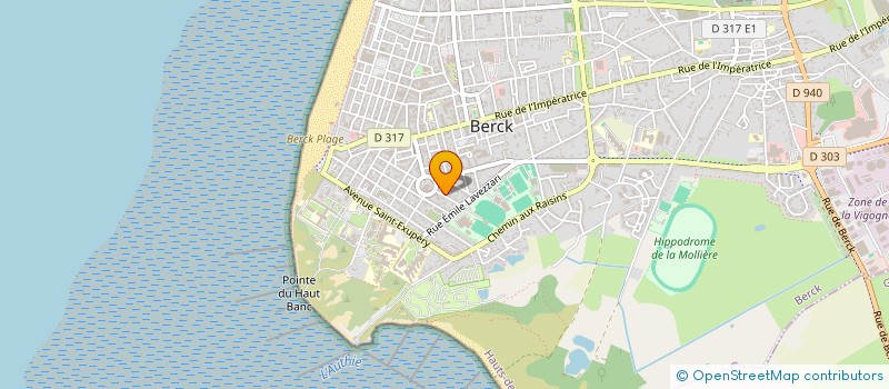 localisation de l'entreprise MARINOR DIFFUSION  BERCK