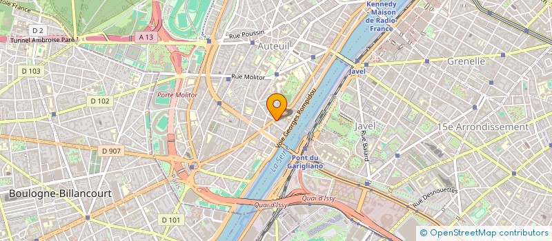 localisation de l'entreprise MARINOR EXPANSION ETUDES ET CONSEILS MATRIMONIAUX  PARIS