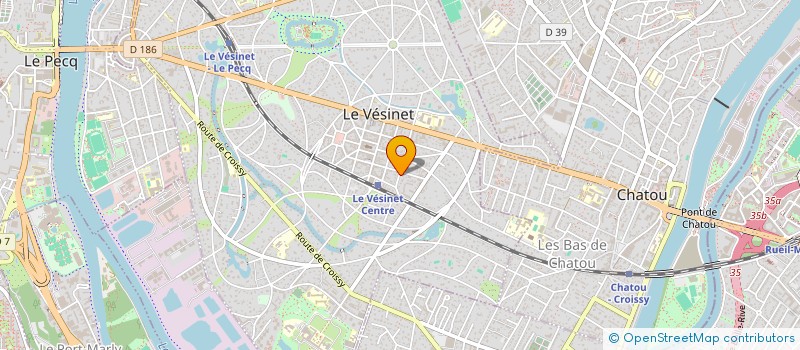 localisation de l'entreprise MARINORE  LE VESINET