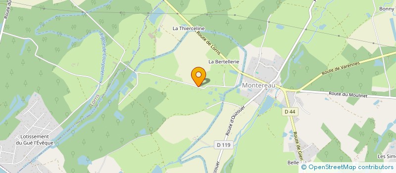 localisation de l'entreprise MARINULYA à MONTEREAU