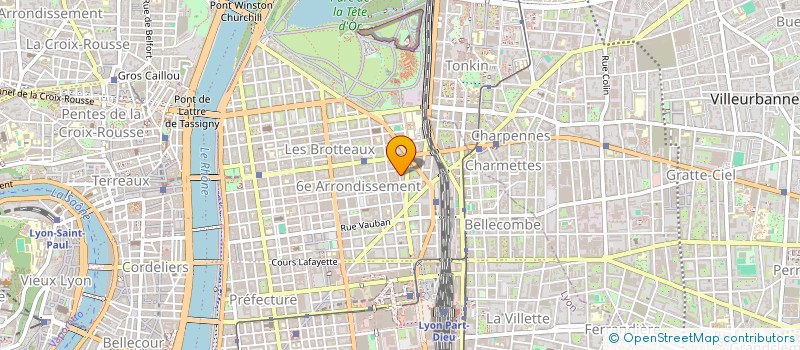 localisation de l'entreprise MARINVEST à LYON