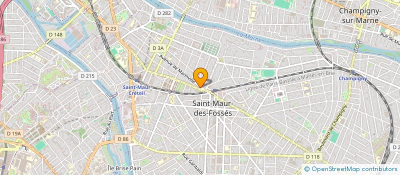 localisation de l'entreprise MARINVILLE-PEREIRA  CHEMILLE-EN-ANJOU