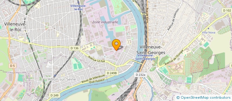 localisation de l'entreprise MARIO à VILLENEUVE-LE-ROI
