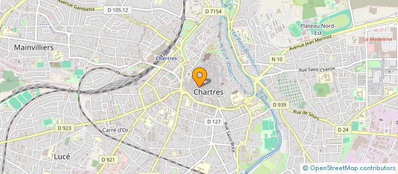 localisation de l'entreprise MARIO à CHARTRES
