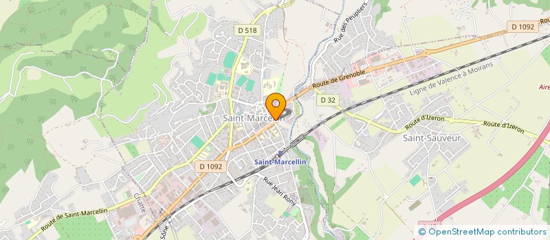 localisation de l'entreprise MARIO  SAINT-MARCELLIN