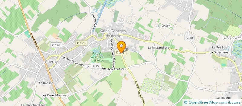 localisation de l'entreprise MARIO BATIMENT  SAINT GEORGES D'OLERON