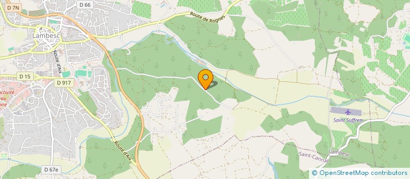 localisation de l'entreprise MARIO BOIS CONCEPT  LAMBESC